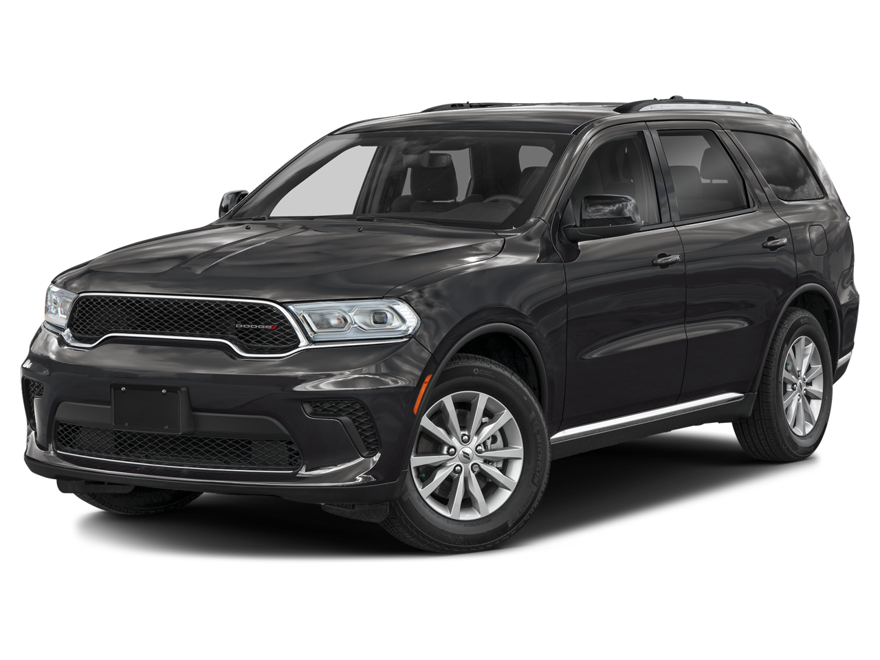 2026 Dodge Durango GT Plus in Db Black Clearcoat — front three-quarter view