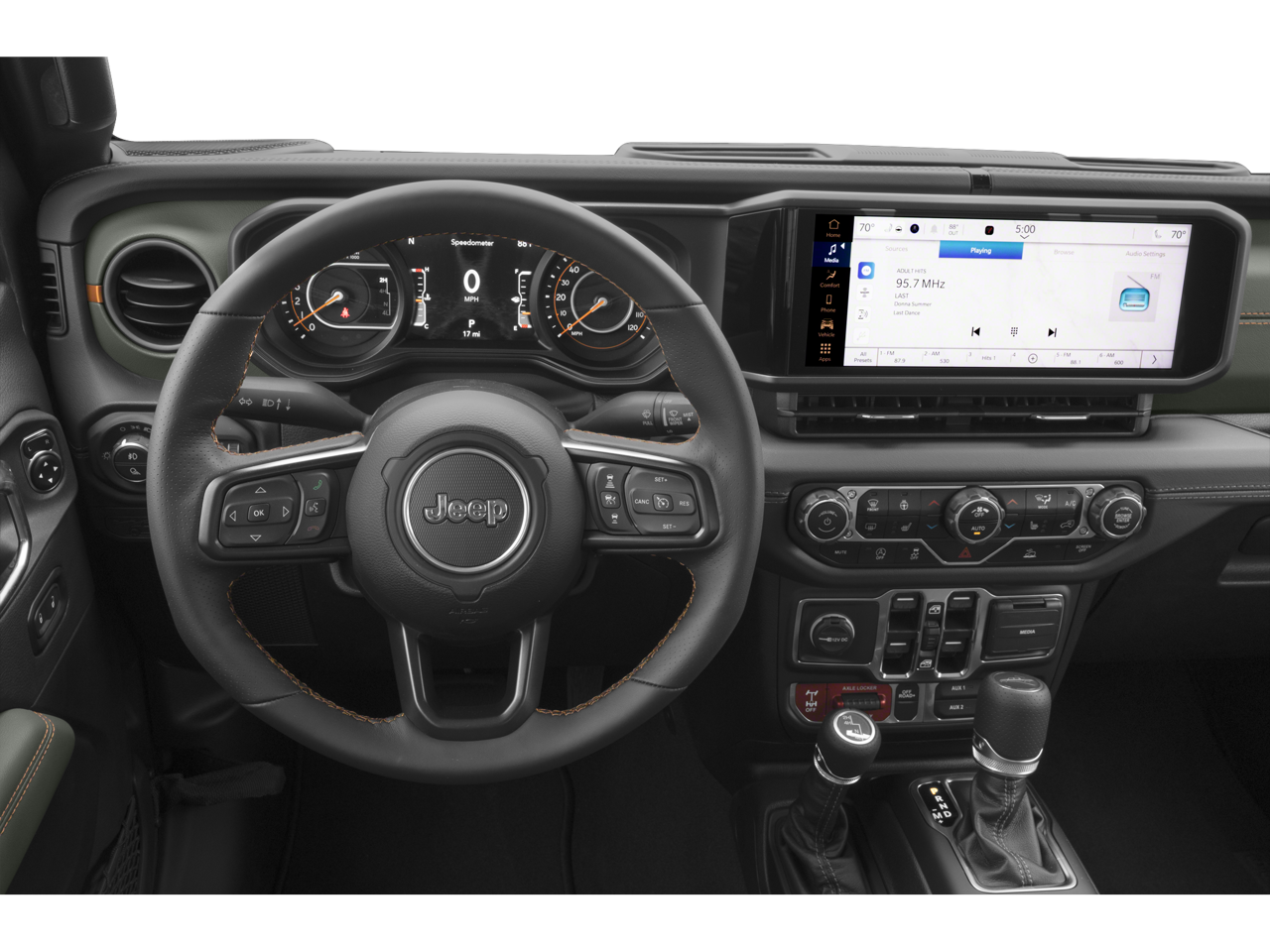 2026 Jeep Gladiator — interior view