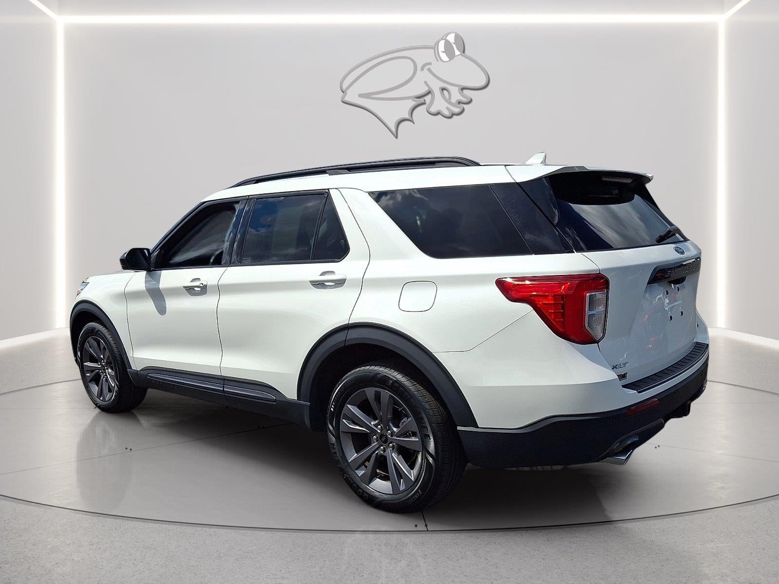 2023 Ford Explorer — rear three-quarter view