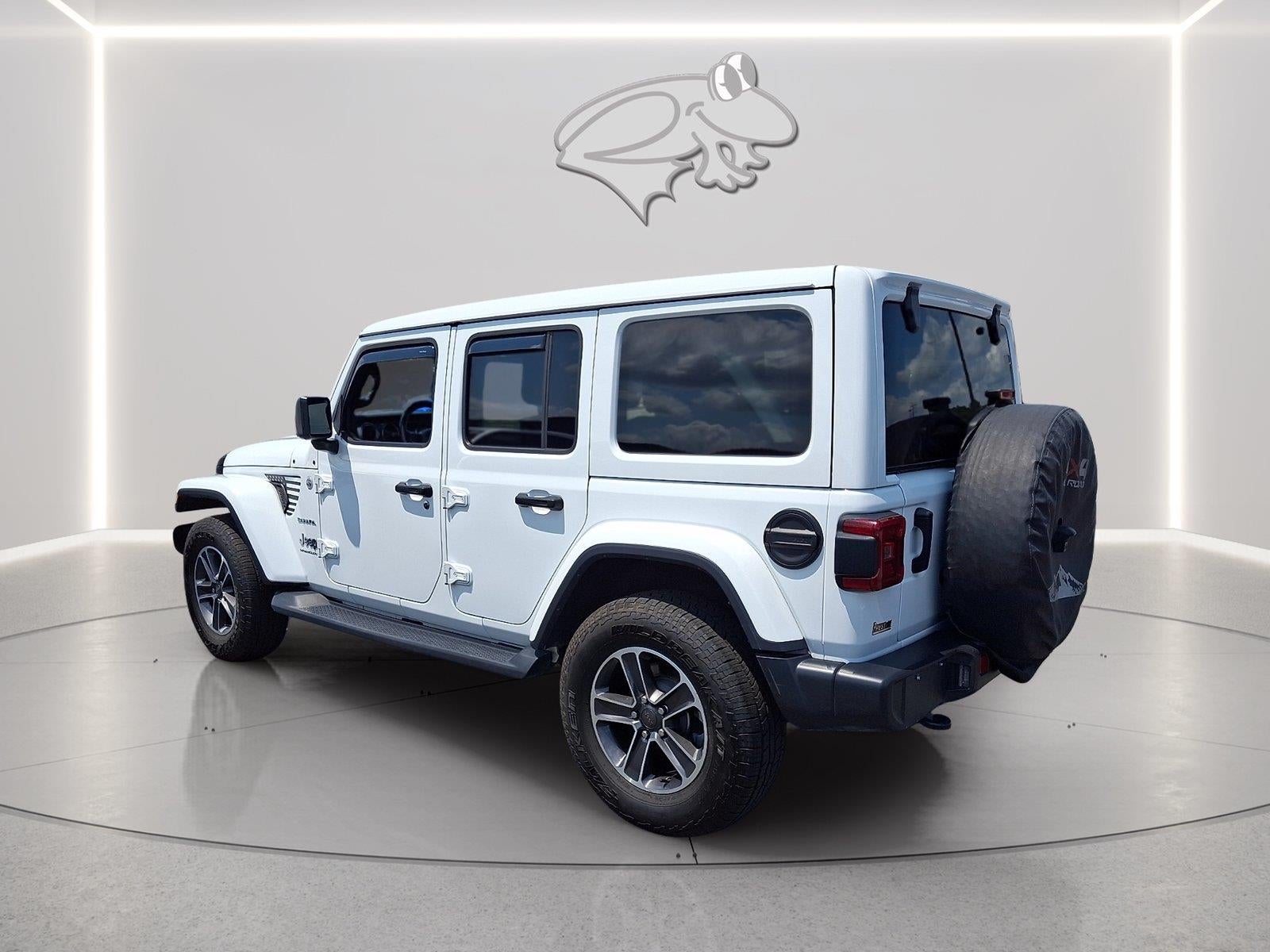 2023 Jeep Wrangler — rear three-quarter view