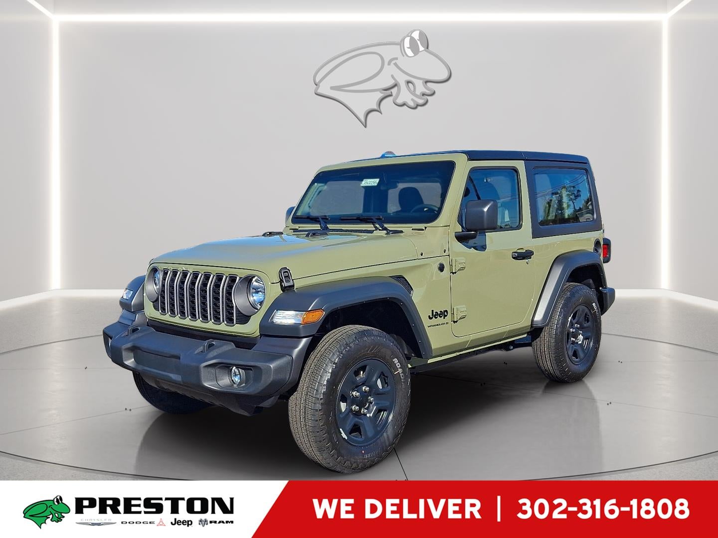 2026 Jeep Wrangler Sport in 41 — front three-quarter view