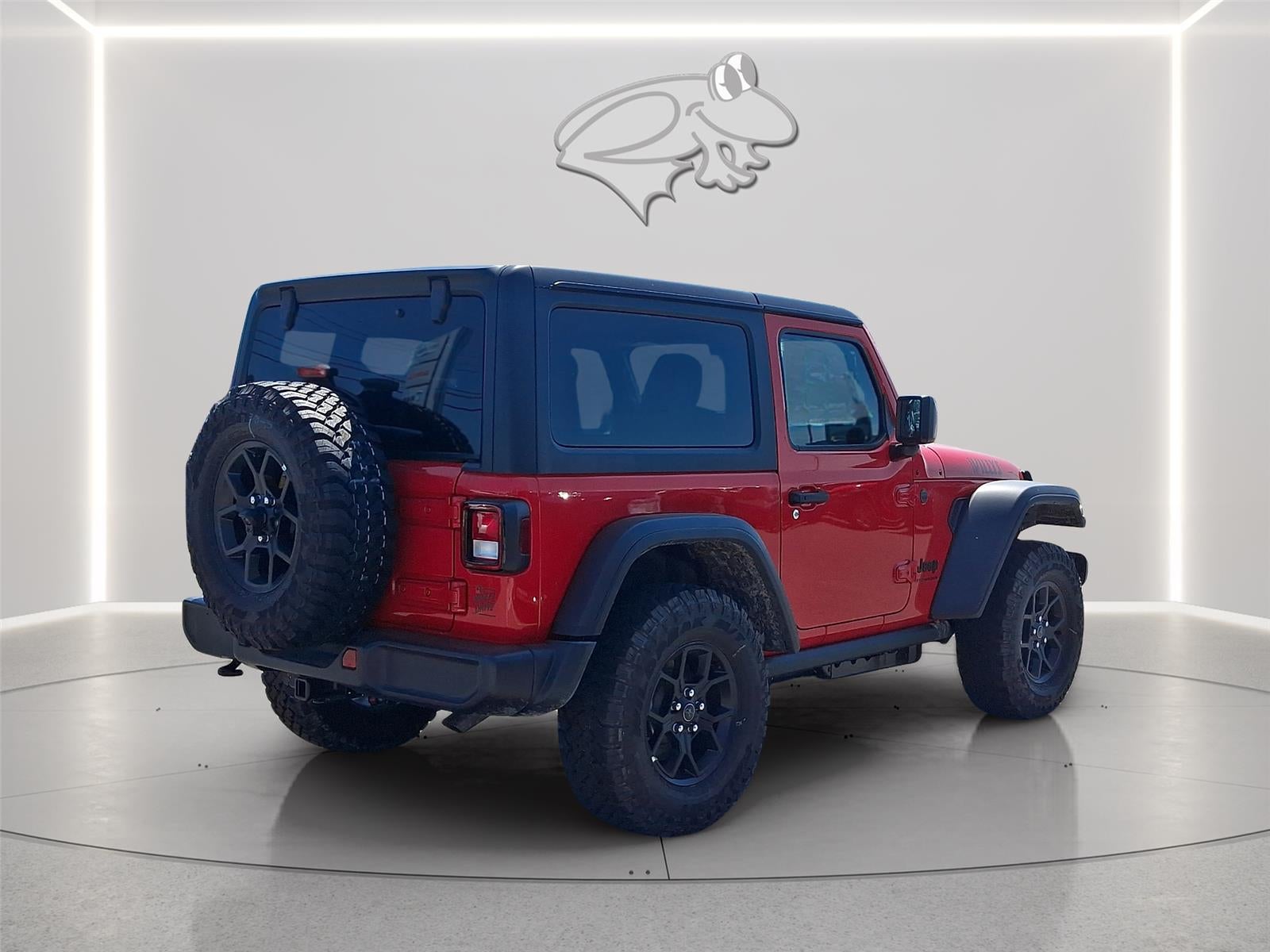 2026 Jeep Wrangler — rear three-quarter view