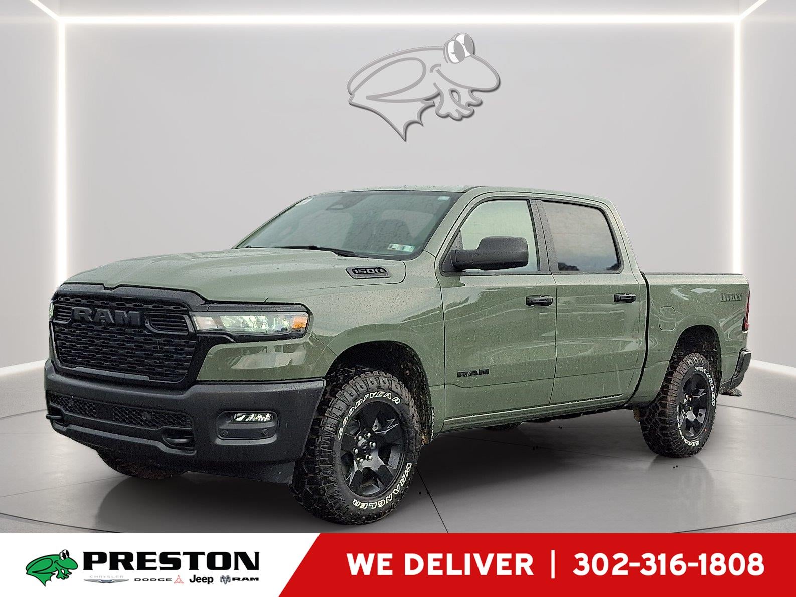 2026 RAM 1500 Warlock in Canyon Lake — front three-quarter view