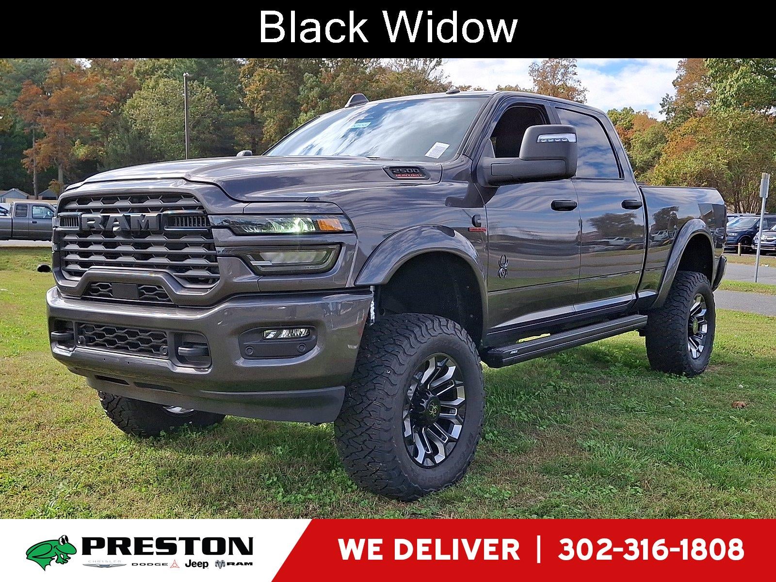 2025 RAM 2500 Big Horn in Granite Crystal Metallic Clearcoat — front three-quarter view